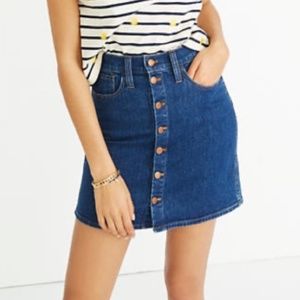 Madewell Stretch Denim Skirt - NWT